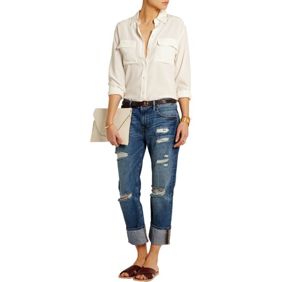 Frame Denim Denim - FRAME Le Grand Garcon Mid-Rise Boyfriend Jeans